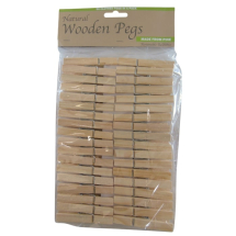Clothes Pegs 36pc Wood/Birch Clothes Pegs 36pc Wood/Birch